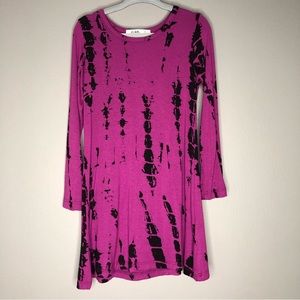 Joah Love Tie Dye Long Sleeve Dress